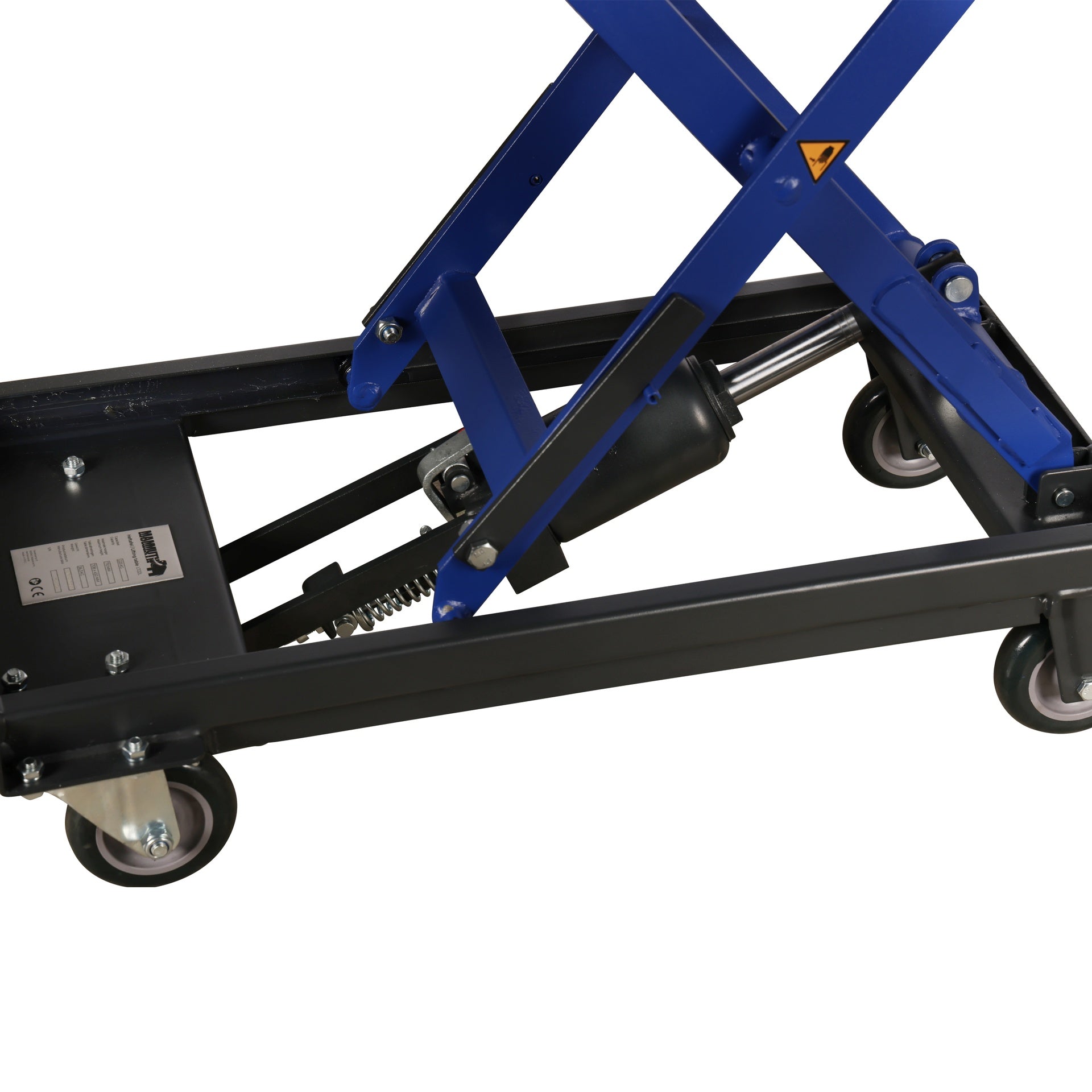 Hydraulický zdvíhací stôl, 225kg, zdvih 225 - 710mm, plošina 708 x 450mm, Mammuth
