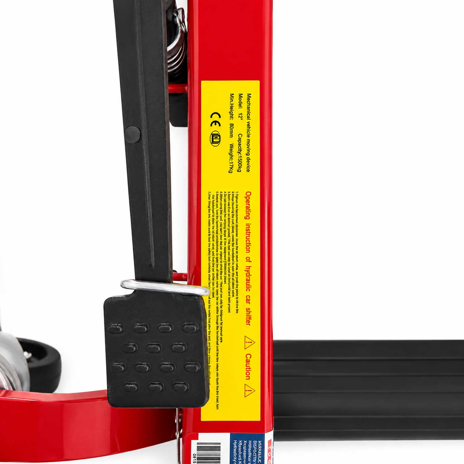 Hydraulický zdvihák - manipulačný vozík na presun poškodených vozidiel 680kg Gebo Tools
