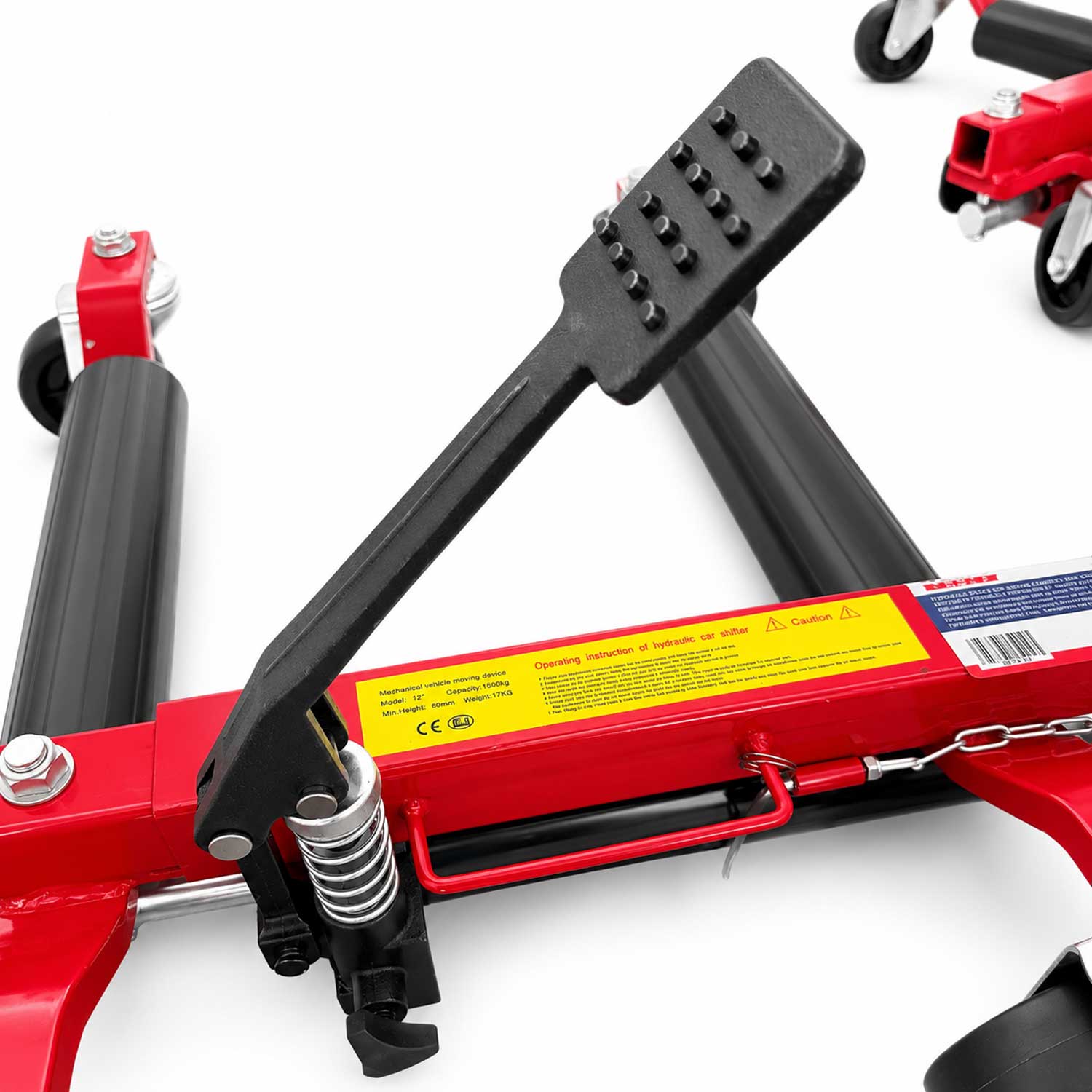 Hydraulický zdvihák - manipulačný vozík na presun poškodených vozidiel 680kg Gebo Tools