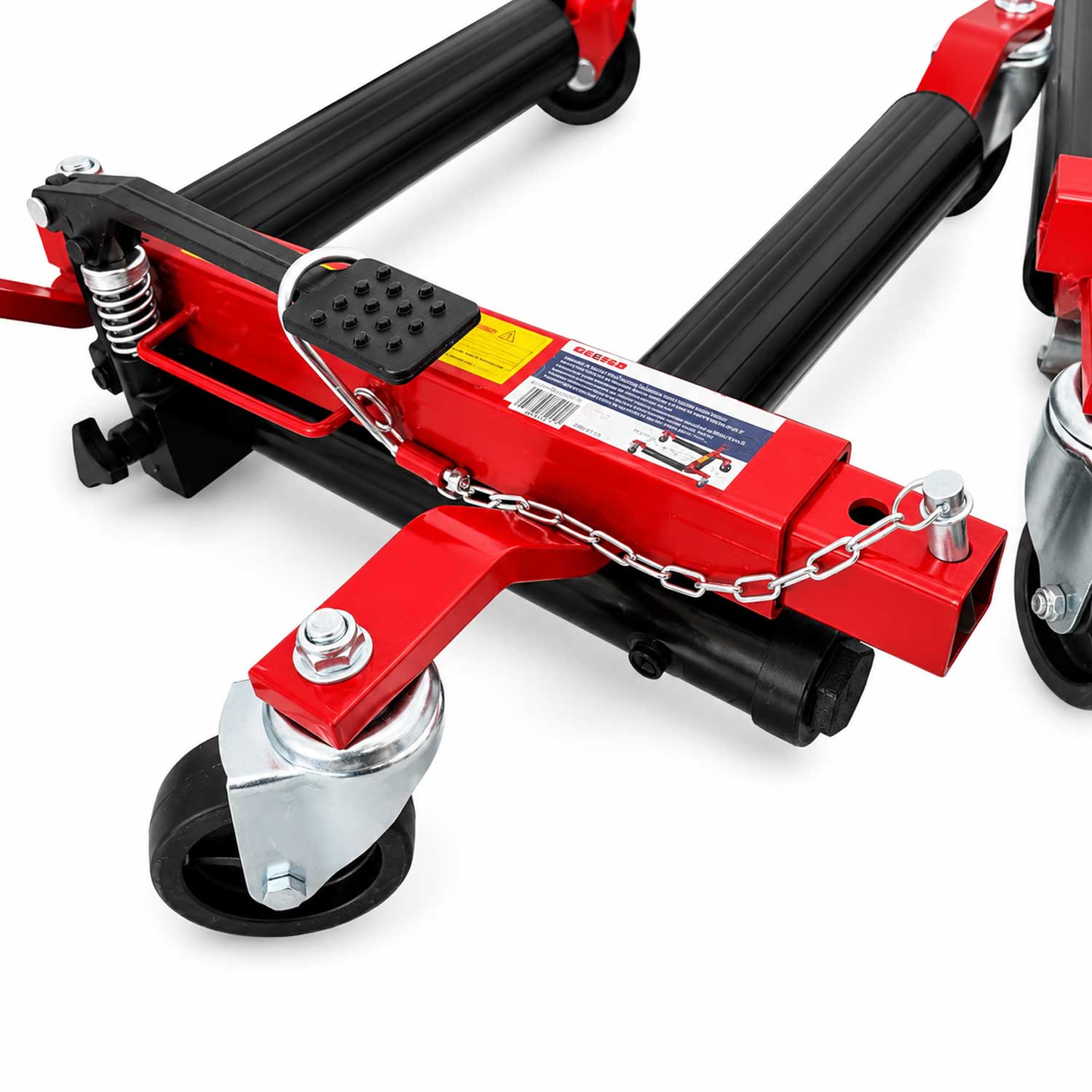 Hydraulický zdvihák - manipulačný vozík na presun poškodených vozidiel 680kg Gebo Tools