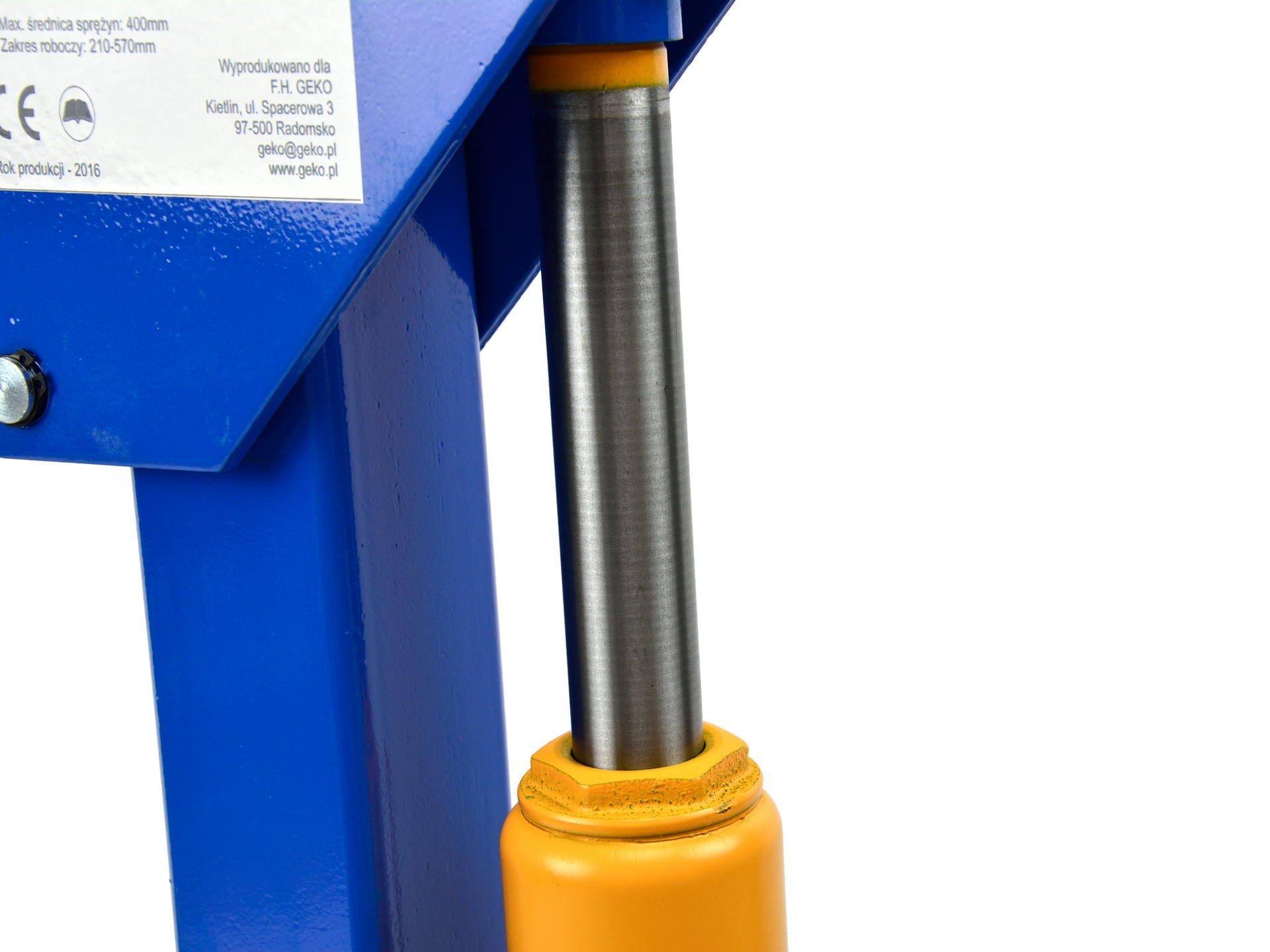 Hydraulický sťahovák na pružiny - tanierový 1t