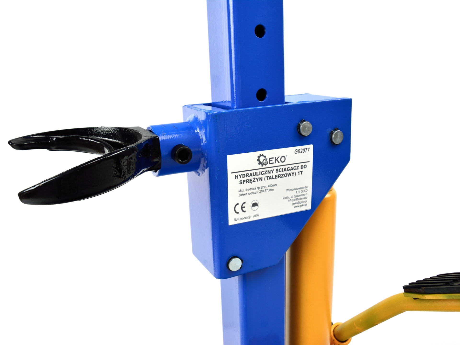 Hydraulický sťahovák na pružiny - tanierový 1t