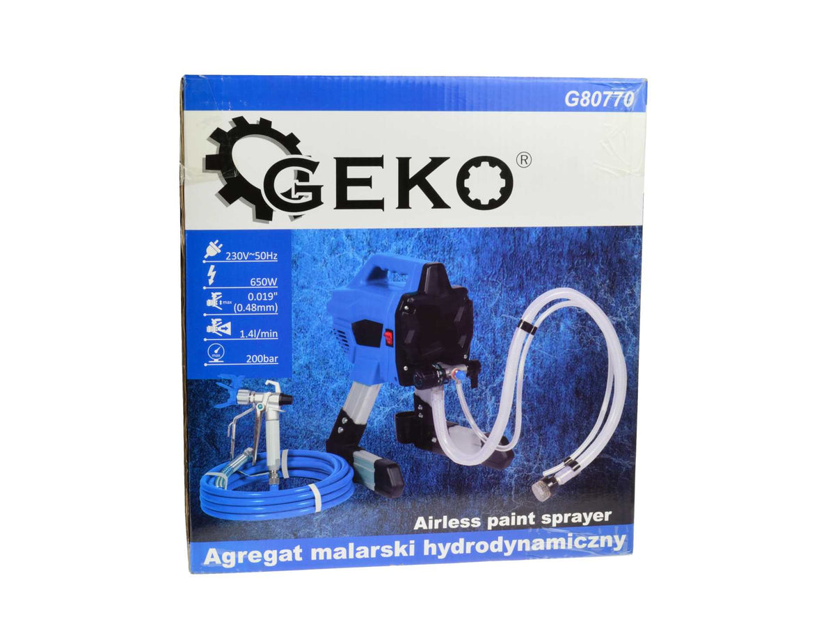Hydrodynamický maliarsky agregát, 650W Geko