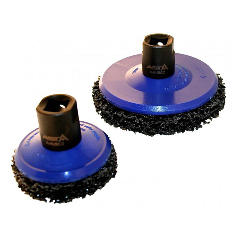 Sada čistiacich kotúčov nábojov kolies a brzdového bubna 1/2", 2ks