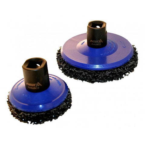 Sada čistiacich kotúčov nábojov kolies a brzdového bubna 1/2