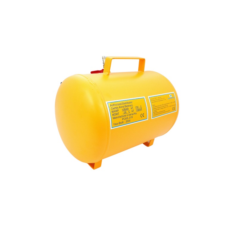 Vzduchová expanzná nádoba, vzduchové delo 19l