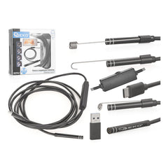 Inšpekčná endoskopická kamera 2m, priemer kamery 5,5mm, USB-C