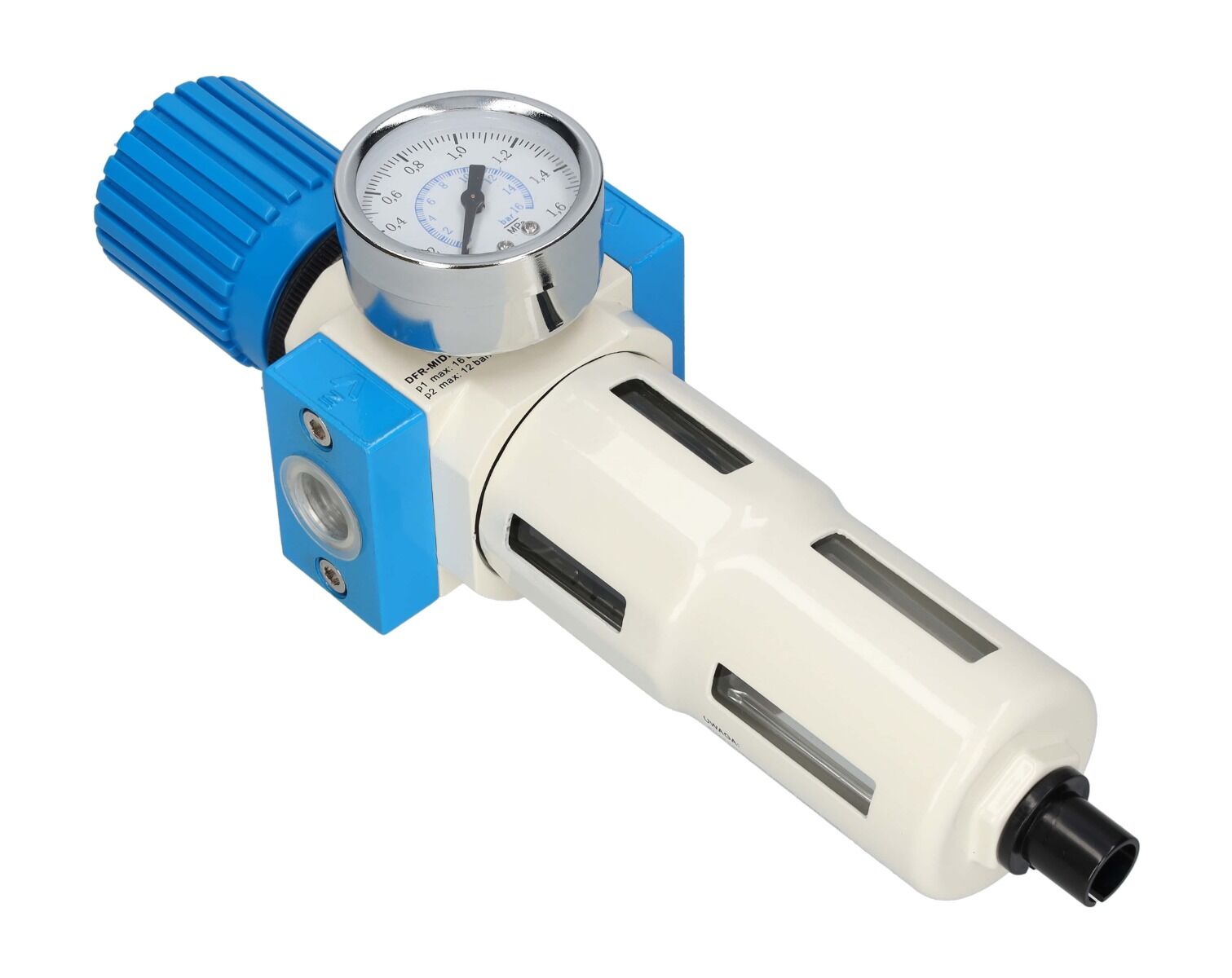 Vzduchový filter s regulátorom tlaku 1/2 pro midi