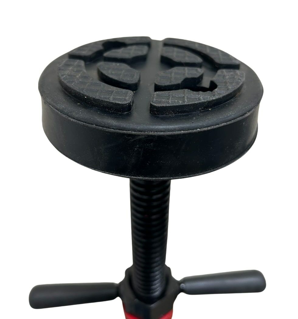 Nastaviteľná vysoká podpera skrutkového zdviháka s kolieskami 750kg