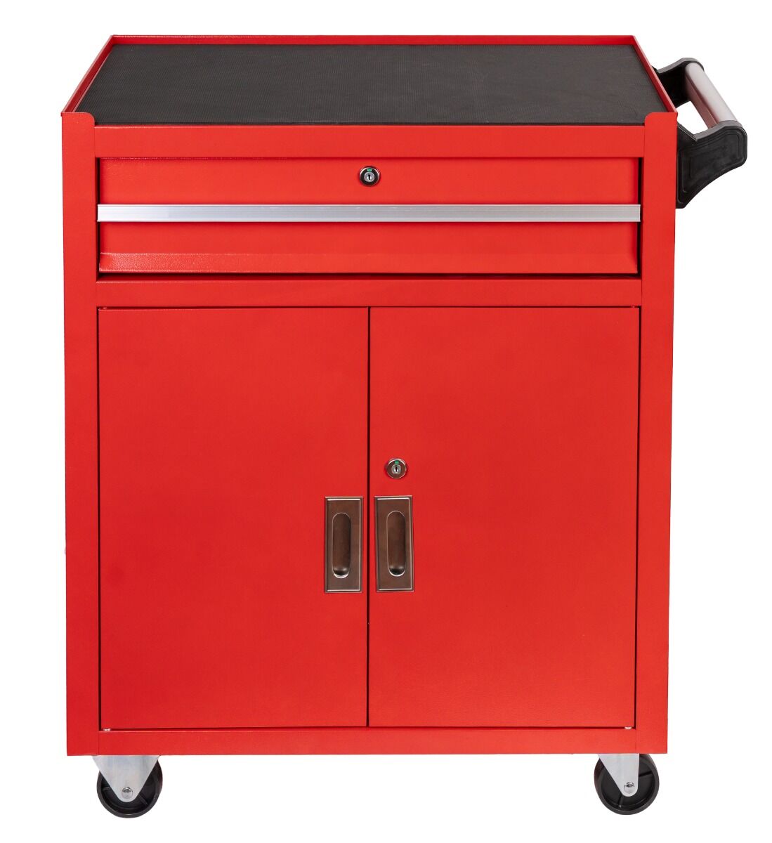 Dielenský vozík - skrinka na náradie červená premium, 73 × 63 × 40cm Invento