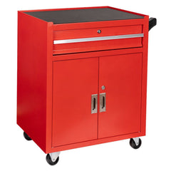 Dielenský vozík - skrinka na náradie červená premium, 73 × 63 × 40cm Invento