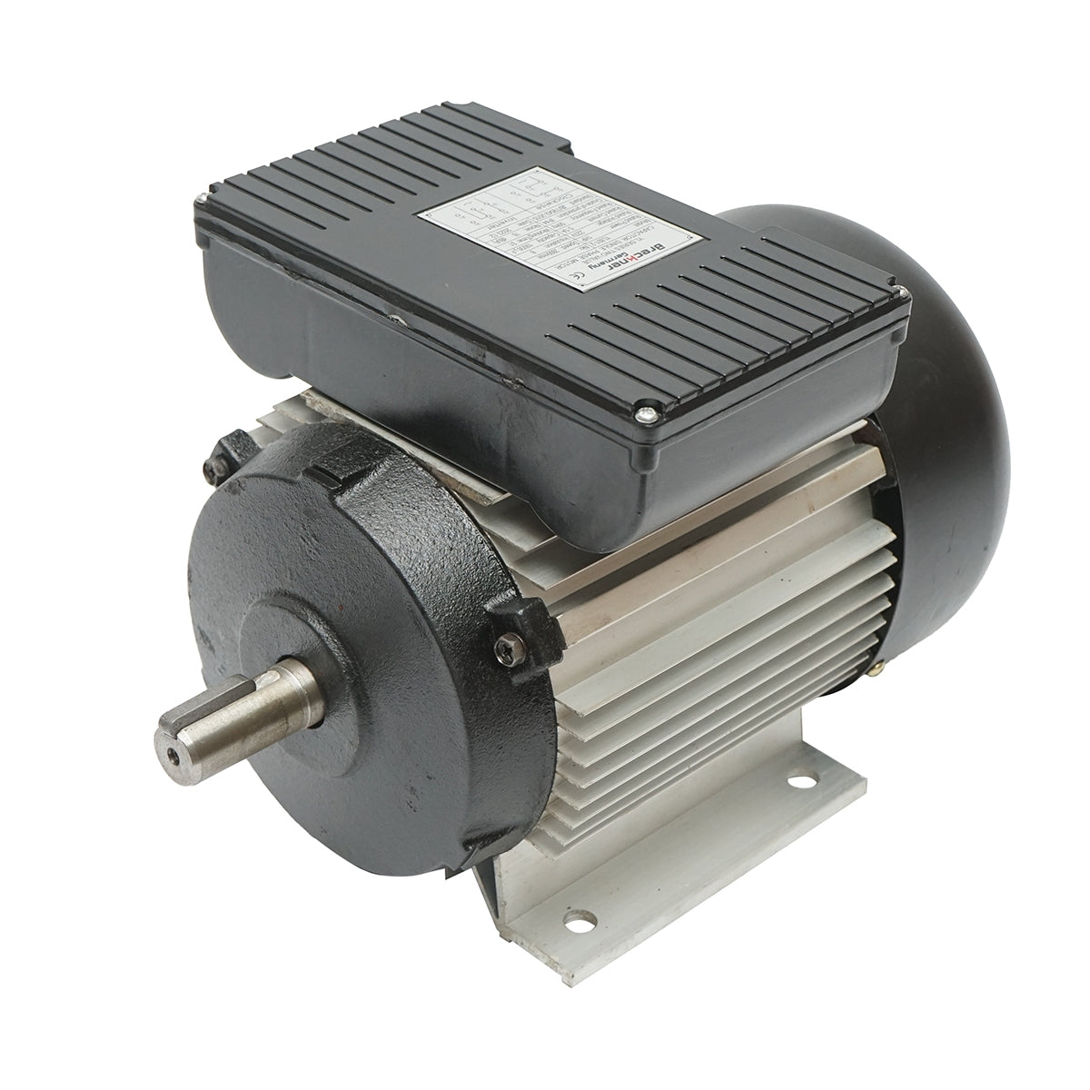 Jednofázový elektromotor 0,75kW, 220V, s medeným vinutím a hliníkovým krytom, IP44