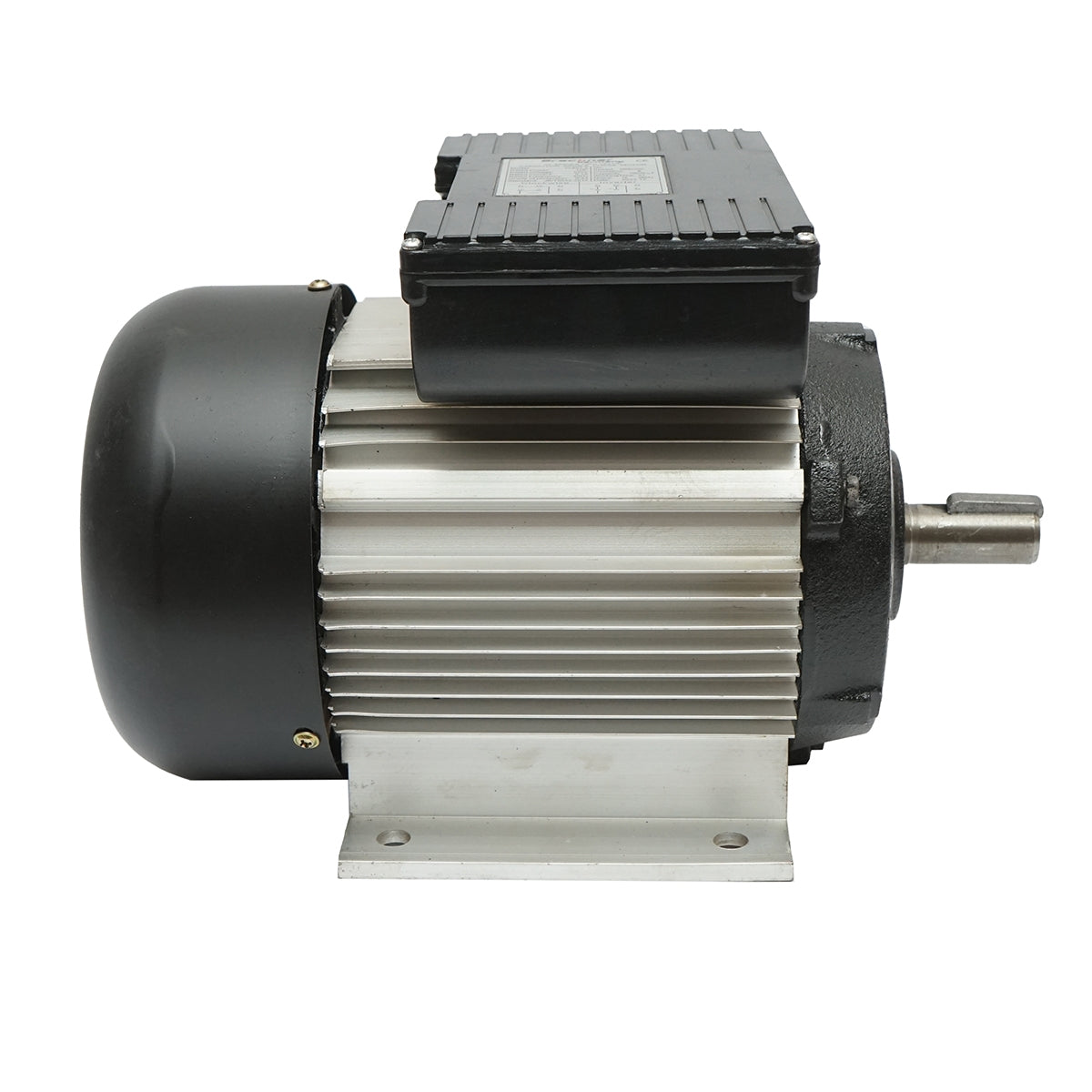 Jednofázový elektromotor 0,75kW, 220V, s medeným vinutím a hliníkovým krytom, IP44