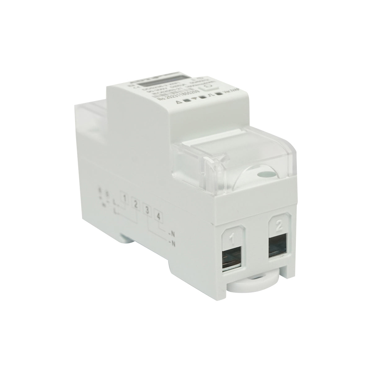 Jednofázový smart wifi inteligentný merač spotreby energie 220V, 65A, DDS238-2 Tuya, Smart Life