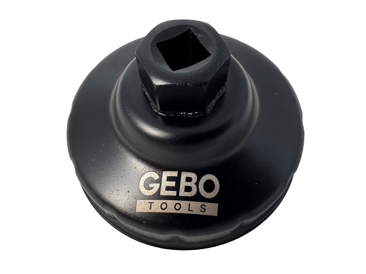 Kľúč na olejový filter, 76mm, 12-hran, Gebo Tools