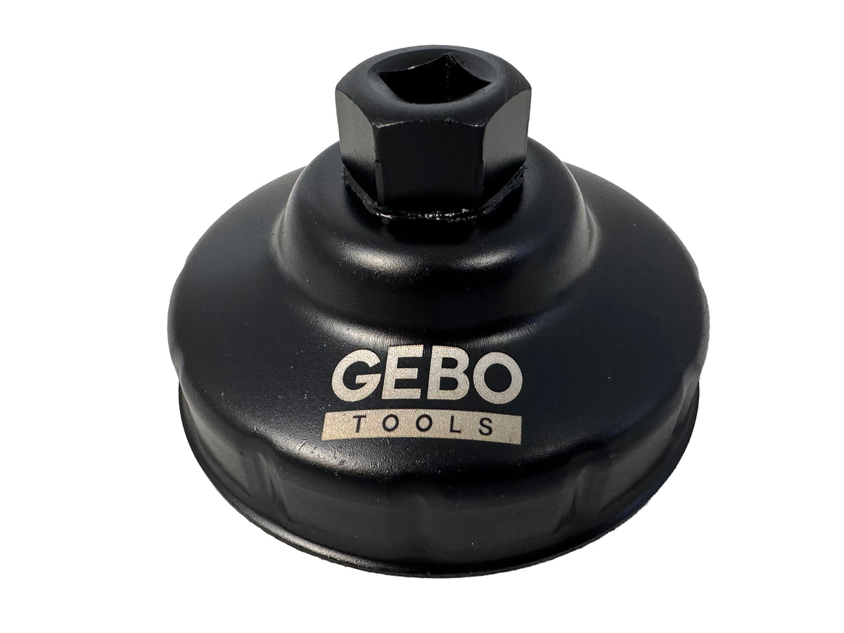 Kľúč na olejový filter, 76mm, 12-hran, Gebo Tools