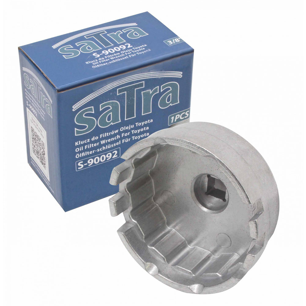 Kľúč na olejový filter Toyota 3/8'', 64,5mm, 14-hranný, Satra