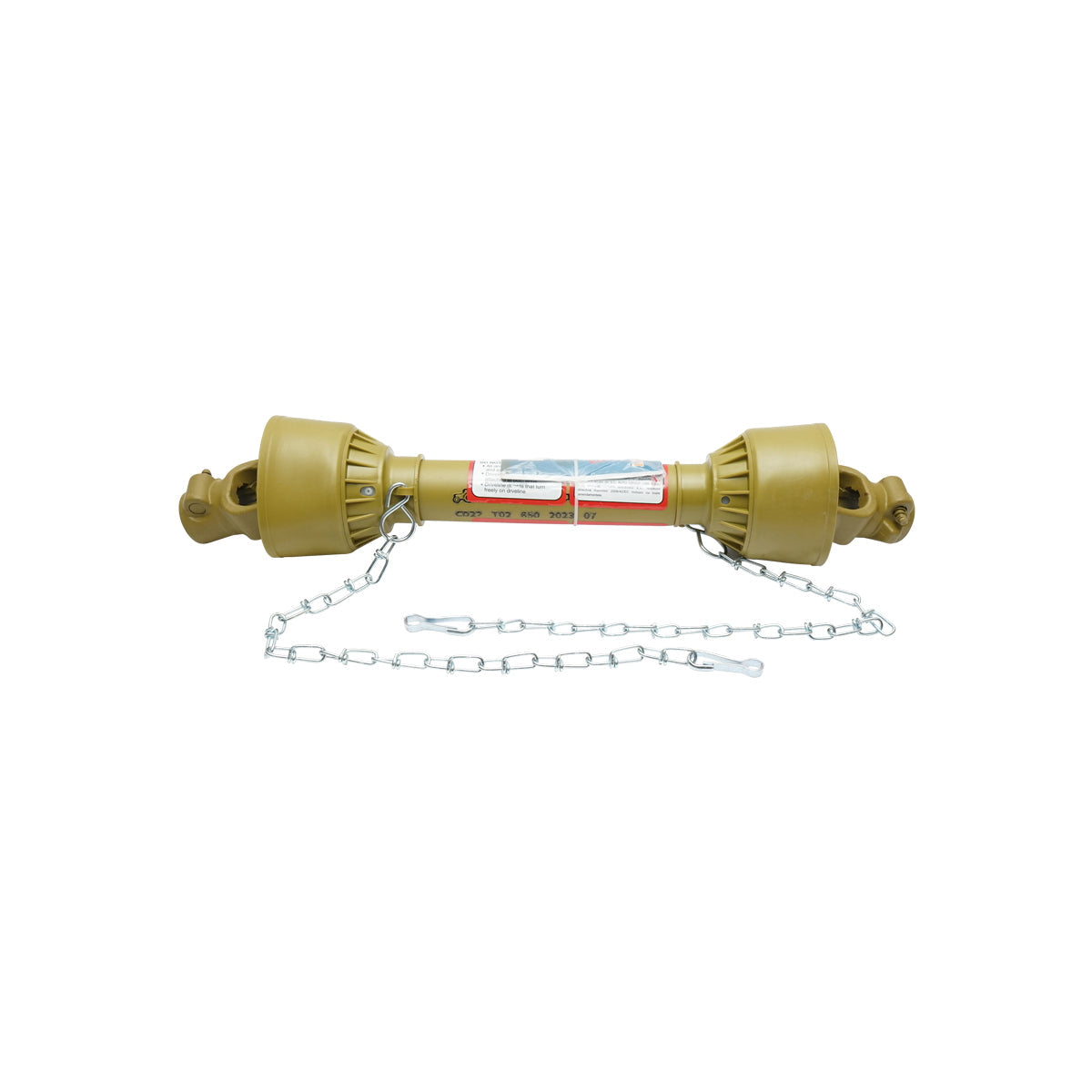 Kĺbový hriadeľ, kardanový 650mm T2 kríž 24x62 trojuholníková rúra 1 3/8'' Z=6