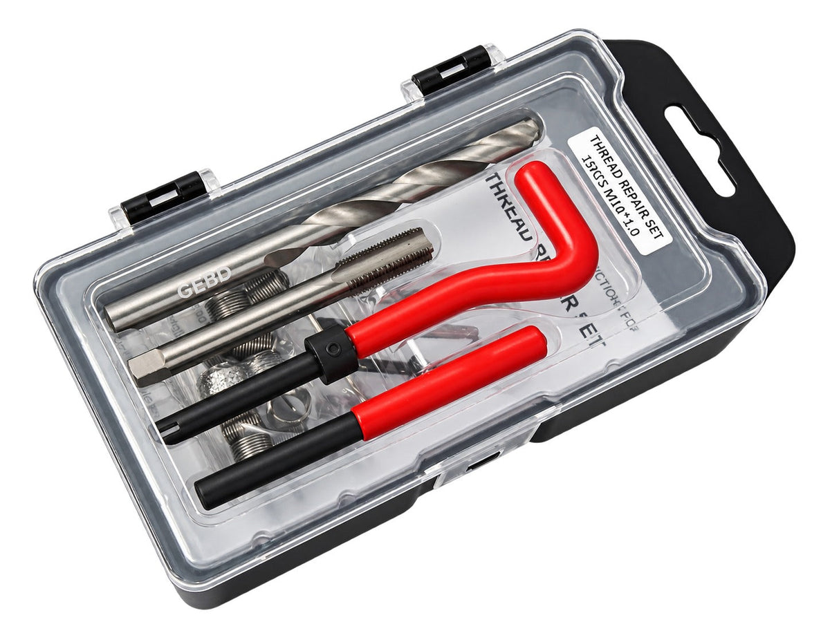 Sada na opravu závitov M10 x 1,0, Gebo Tools