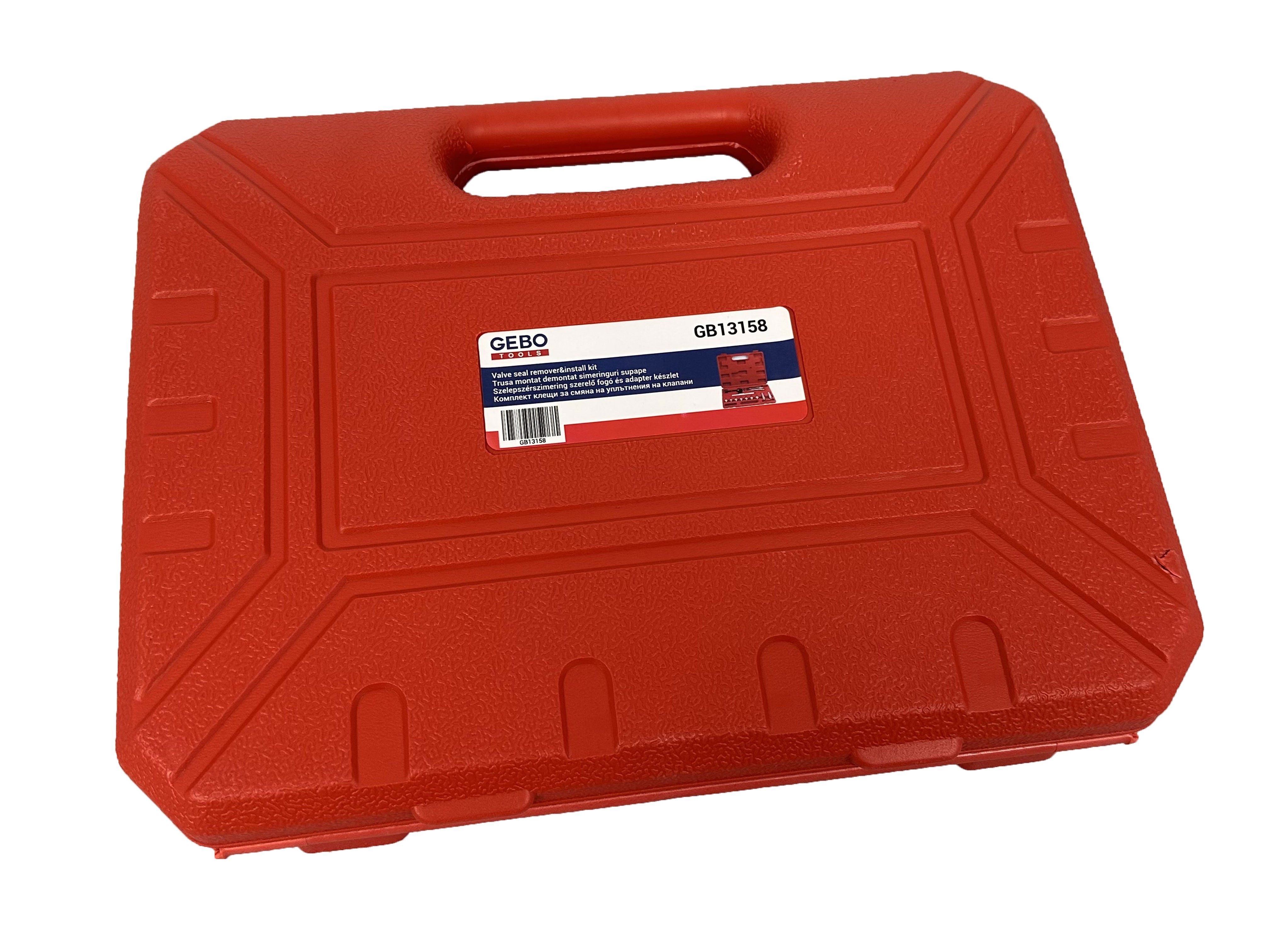 Kliešte na tesnenie ventilov, sada 11ks, Gebo Tools