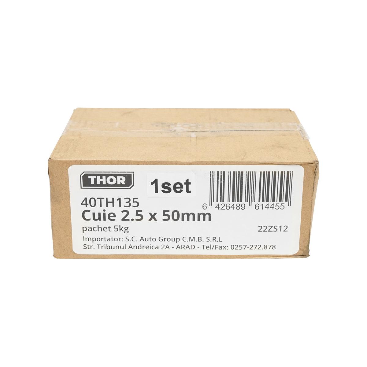 Klince 2,5 x 50mm, balenie 5kg