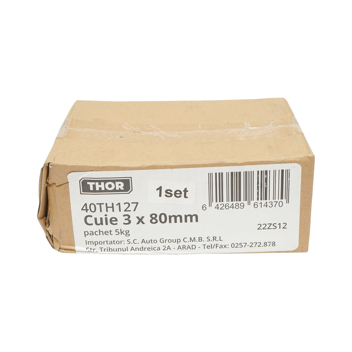 Klince 3 x 80mm, balenie 5kg