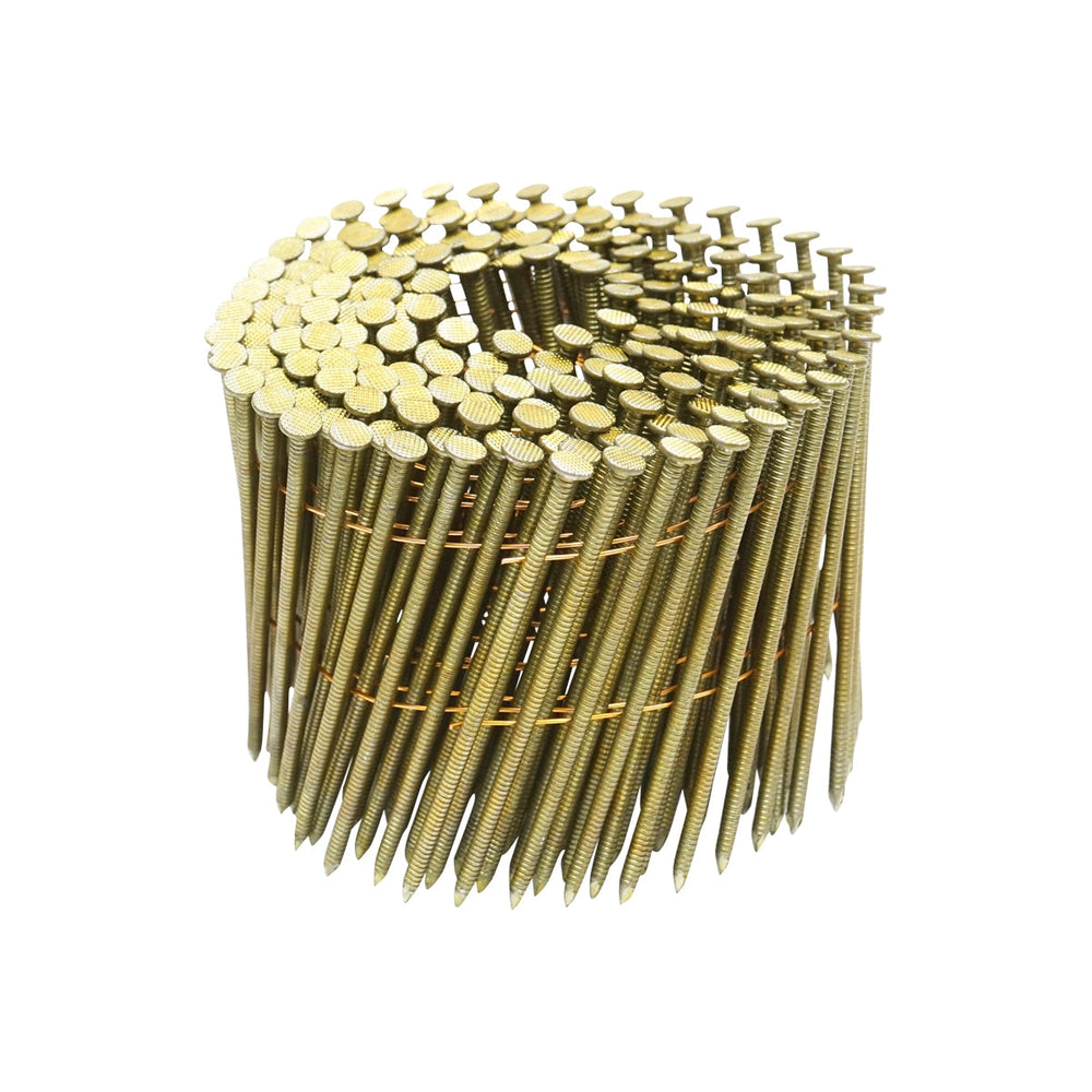 Klince do klincovačky, 3,1x90mm, sada 4500ks, krúžkové, 225ks/kotúč