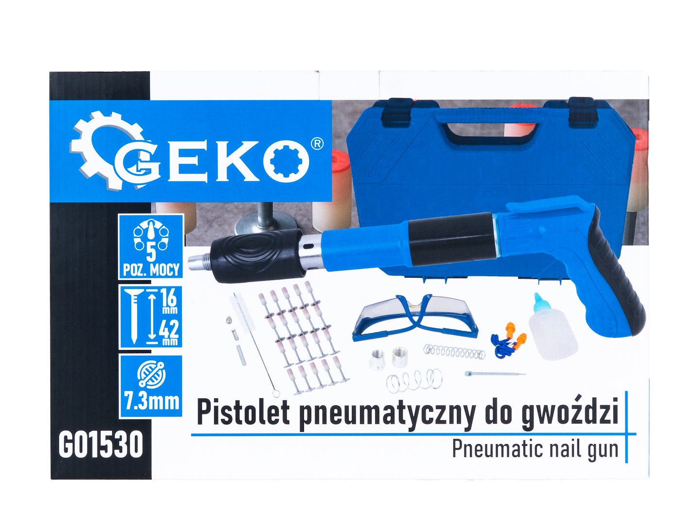 Klincovačka s príslušenstvom, Geko