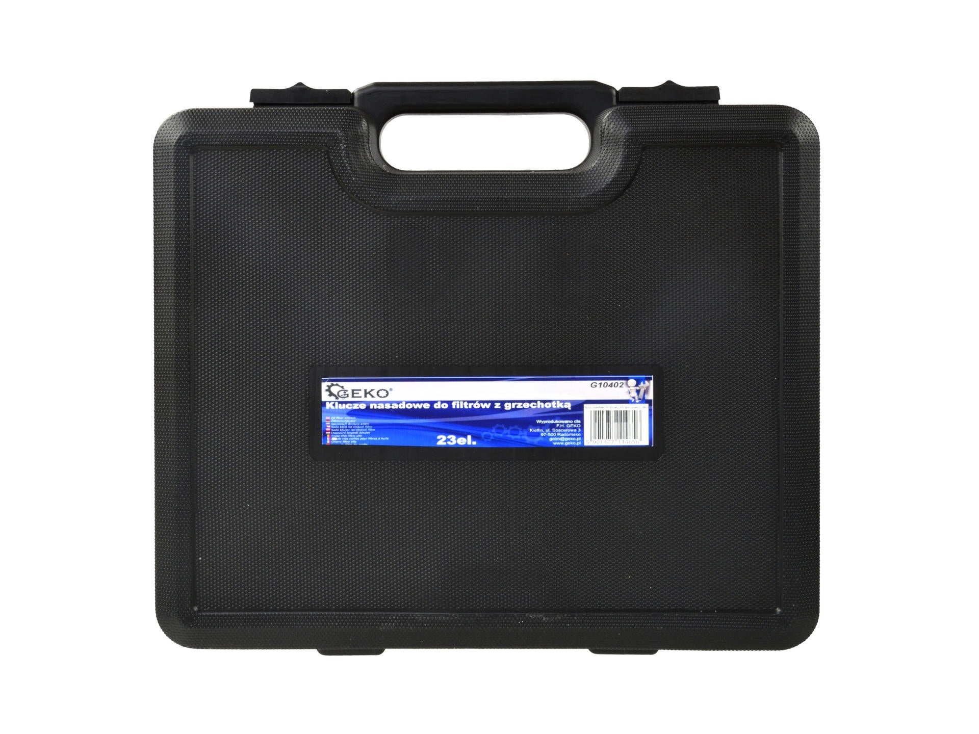 Sada hliníkových kľúčov na olejové filtre s račňou 1/2'' 23ks