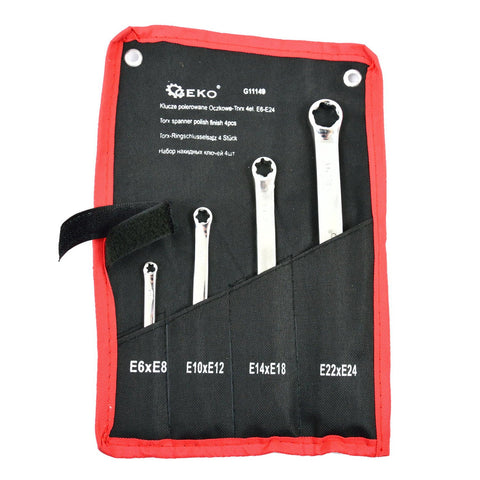 Sada očkových torx kľúčov profil-e e6-e24