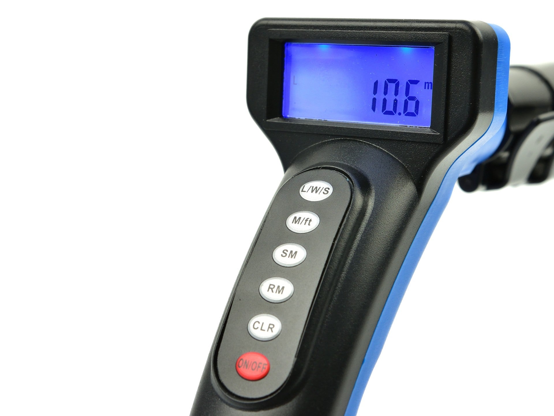 Meracie koleso - merač vzdialenosti s LCD dispejom, rozsah 0,1 - 10000m