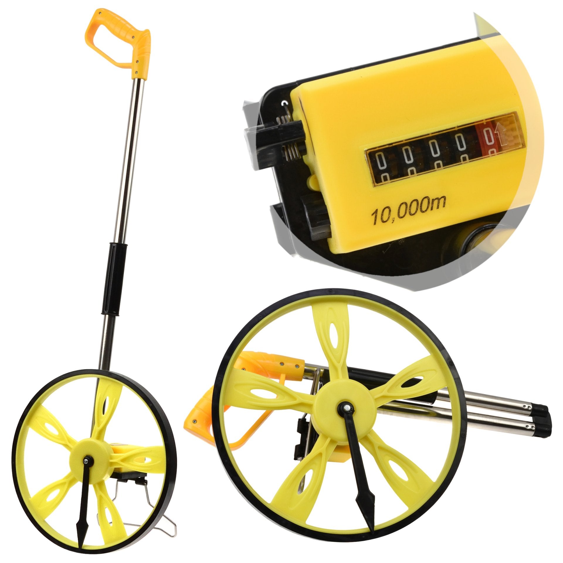 Meracie koleso - merač vzdialenosti model 2