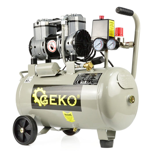 Bezolejový vzduchový kompresor 980W, 24l Geko