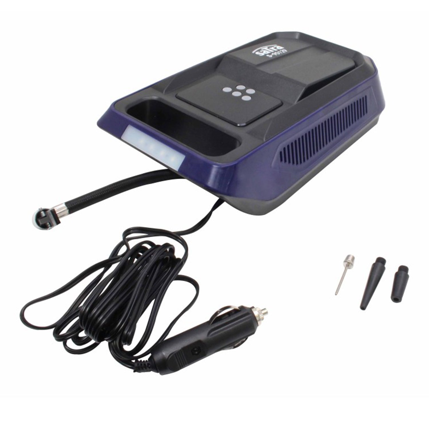 Prenosný kompresor 12V s digitálnym manometrom, 120W, 10,3bar