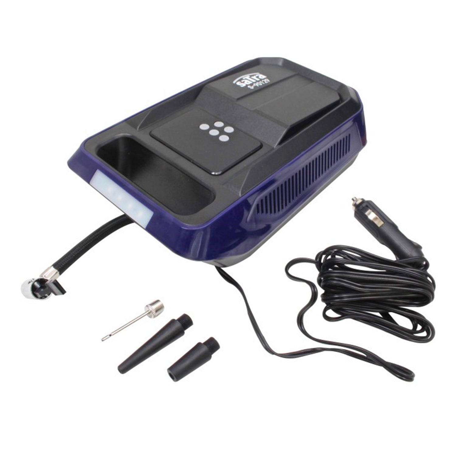 Prenosný kompresor 12V s digitálnym manometrom, 120W, 10,3bar