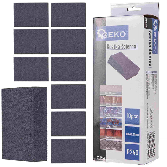 Brúsna hubka P240 70 x 100 x 25mm