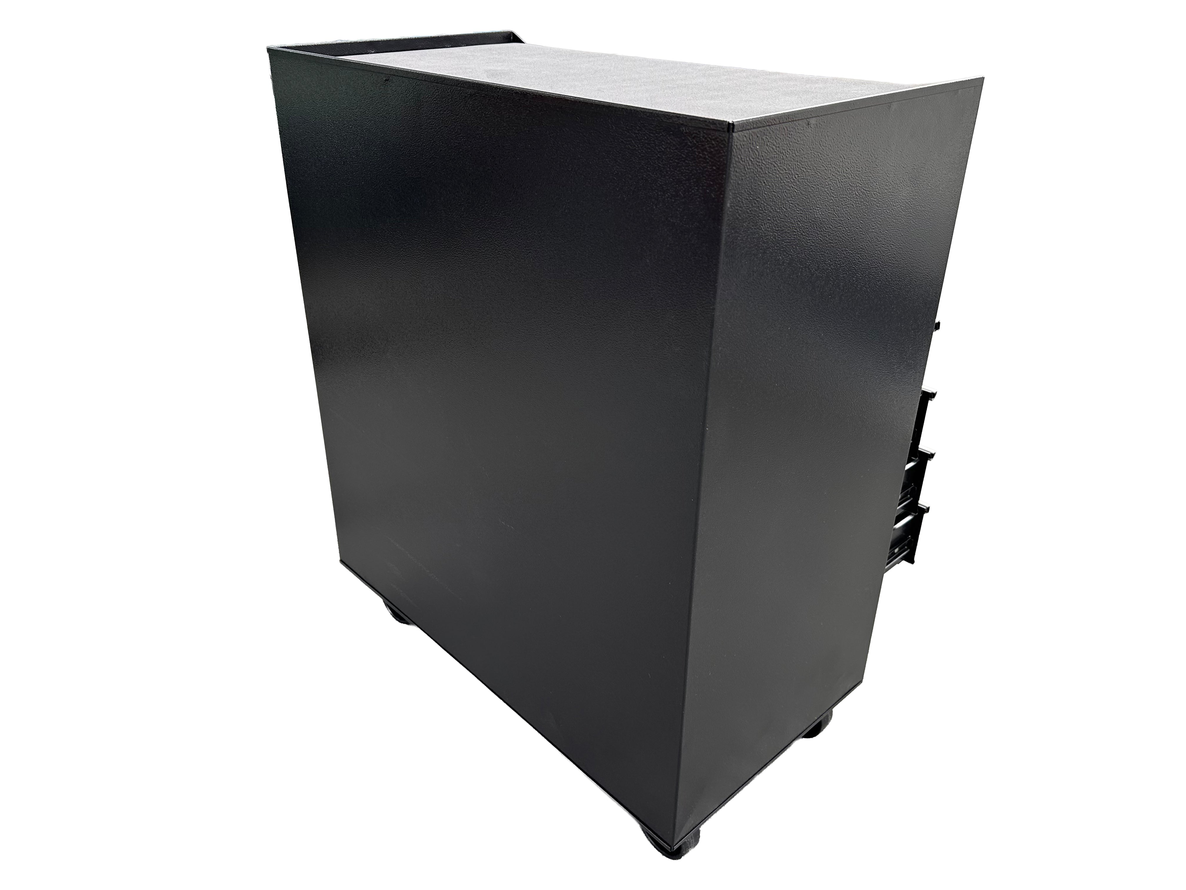 Kovová skrinka na náradie so 7 zásuvkami, čierna, s kolieskami 78x62x33cm, Gebo Tools