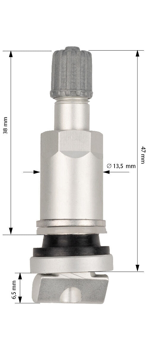 Kovový ventil pre snímač TPMS 562-3907