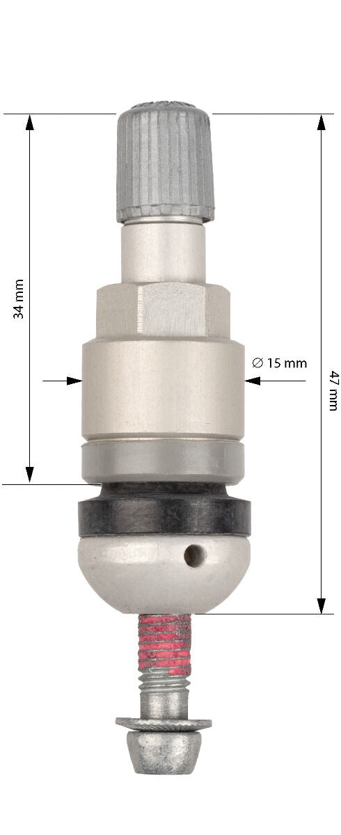 Kovový ventil pre snímač TPMS 562-3942