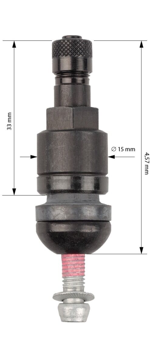 Kovový ventil pre snímač TPMS 562-3943