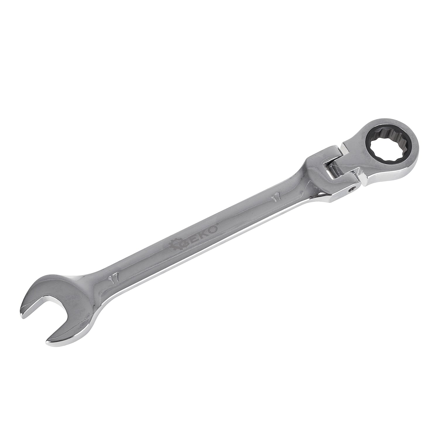 Sada 12 kombinovaných očkoplochých kľúčov s račňou a kĺbom 8 - 19mm