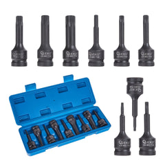 Sada rázových Torx bitov 1/2'' T20 - T70 9ks Geko