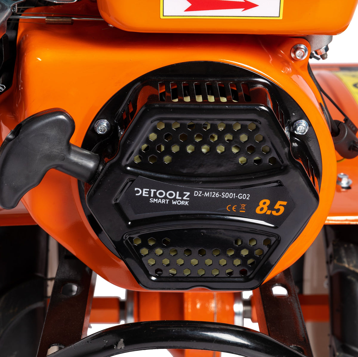 Kultivátor 8,5hp s benzínovým motorom 212cm3, štvortaktný, 2+1 rýchlosti Detoolz