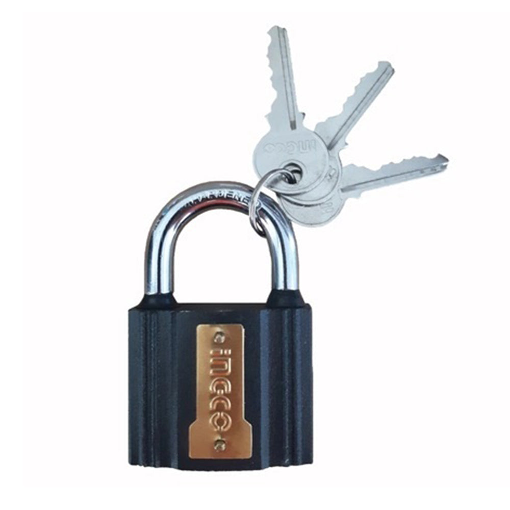 Visiaci zámok s vodeodolnou ochranou 38 mm Ingco