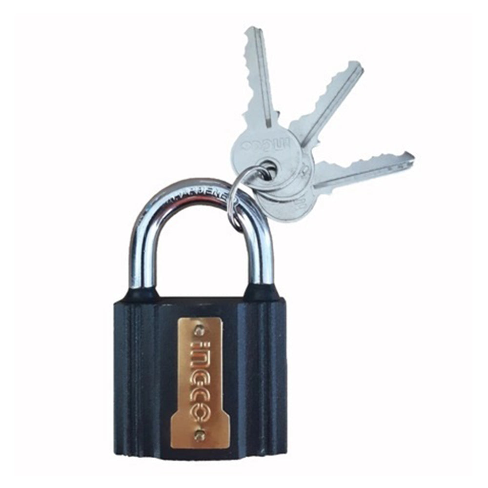 Visiaci zámok s vodeodolnou ochranou 63 mm Ingco