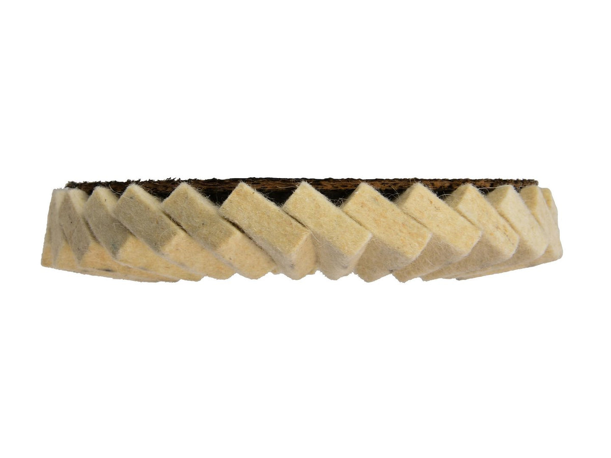 Lamelový filcový kotúč 125mm, Geko