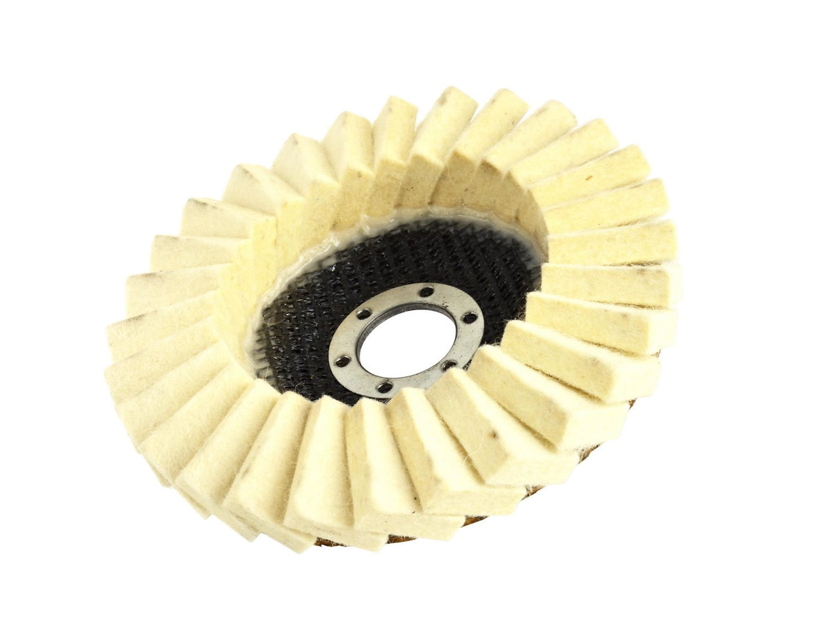 Lamelový filcový kotúč premium 125mm, Geko