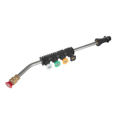 Lanceta - striekacia pištoľ, zahnutá 15° so sadou 5 trysiek