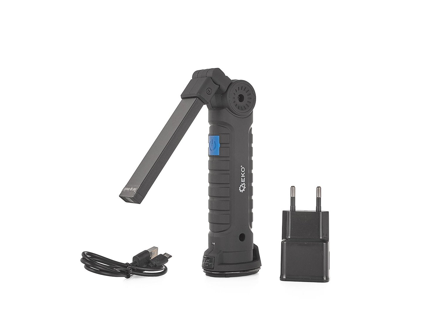 LED COB dielenská pracovná lampa, 3W, 1200mAh, nabíjateľná, skladacia