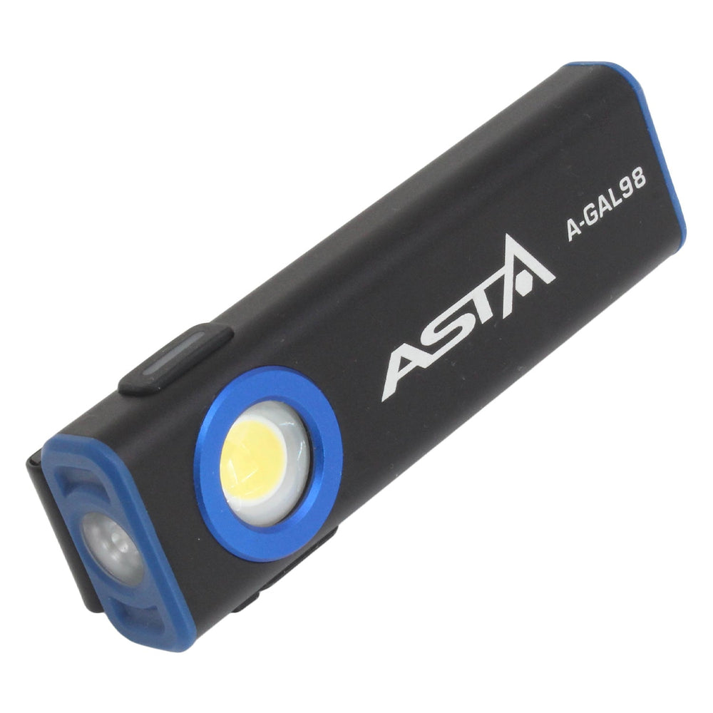 LED COB dielenská pracovná lampa 800lm s Li-Ion akumulátorom 3,7V 1200mAh